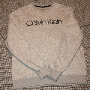 Men’s Calvin Klein Grey Crewneck